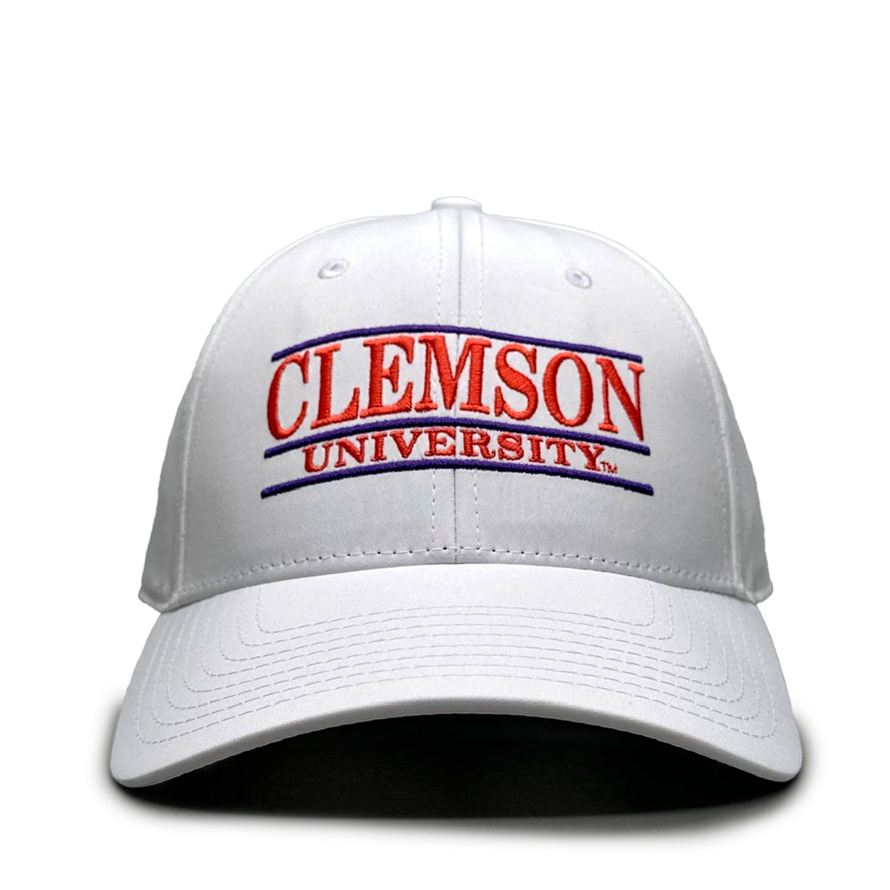 Clemson Gamechanger Bar Design Cap - WHITE