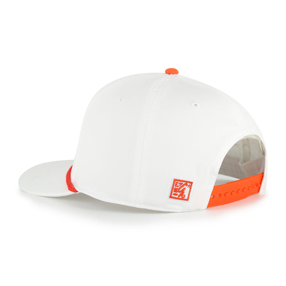 Clemson Gamechanger Palmetto Rope Cap - WHITE/OR