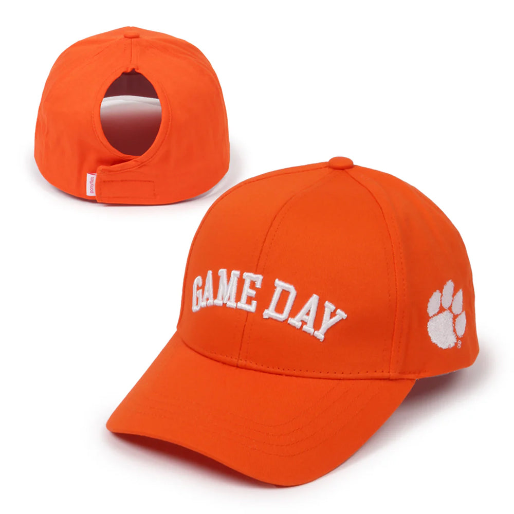 Clemson Gameday Ponytail Cap - ORANGE