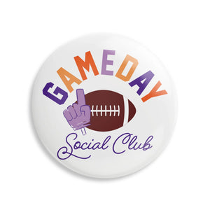 Clemson Gameday Social Club Button