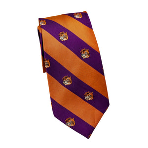 Clemson Gentleman Tiger Stripe Tie