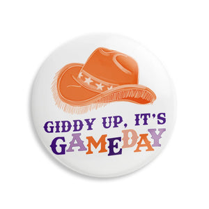 Clemson Giddy Up Button