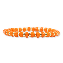 Clemson Gigi Disc Bracelet - ORANGE