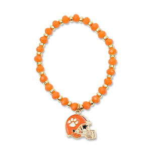 Clemson Gigi Helmet Bracelet