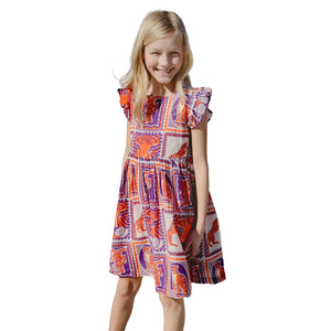 Clemson Girls Maya Gameday Dress