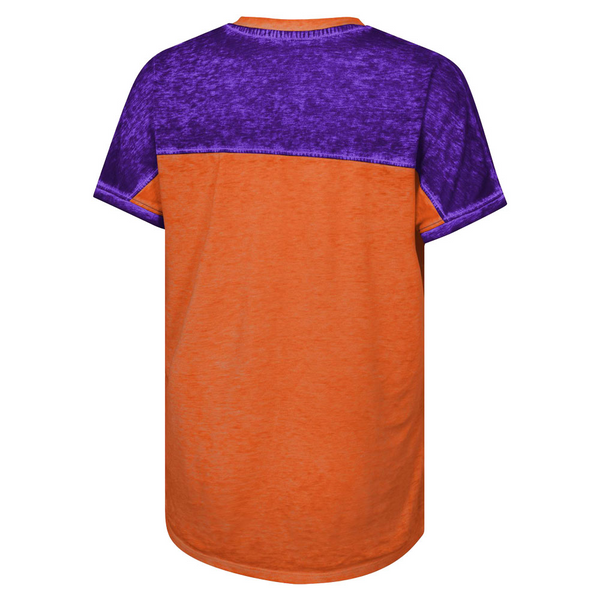 Clemson Girls Up for Anything Tee - ORANGE