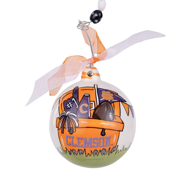 Clemson Go Tigers Cooler Ornament