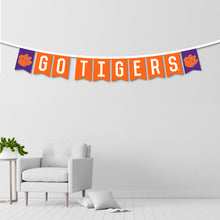 Clemson Go Tigers Party Banner