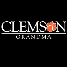Clemson Grandma Wordmark Decal