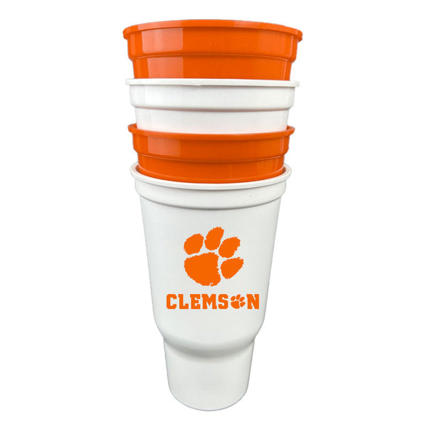 Clemson Grandstand Stadium Cups 