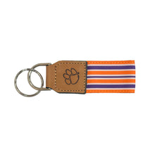 Clemson Grossgrain Keychain