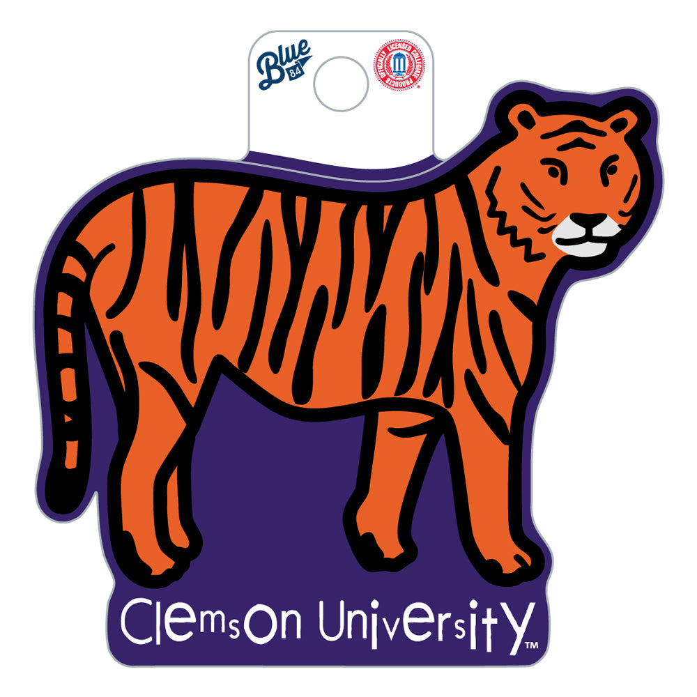 Clemson Sticker Clemson Grover Tiger Sticker