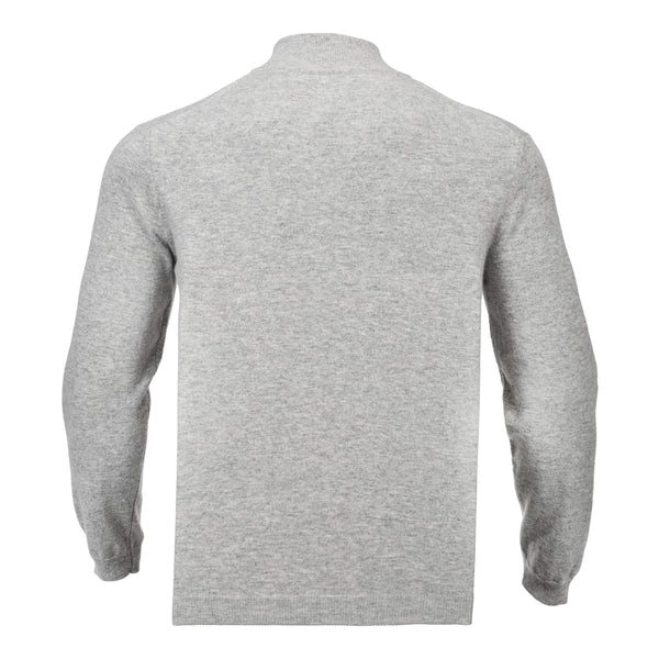 Clemson Harlestons Bennett Quarter-Zip Sweater - GREY