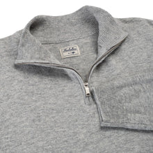 Clemson Harlestons Bennett Quarter-Zip Sweater - GREY