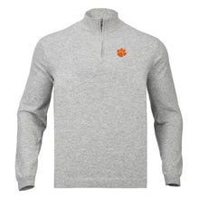 Clemson Harlestons Bennett Quarter-Zip Sweater