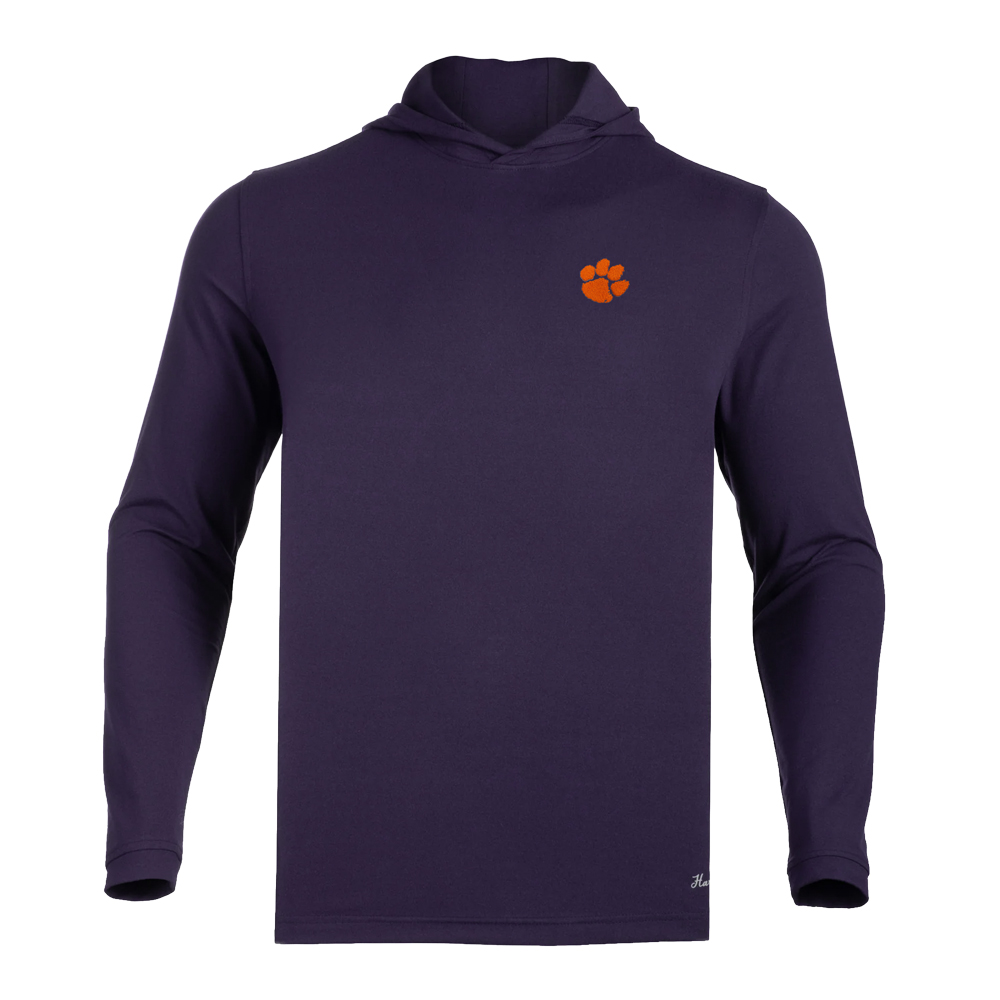 Clemson Harlestons Sport Hoodie - PURPLE