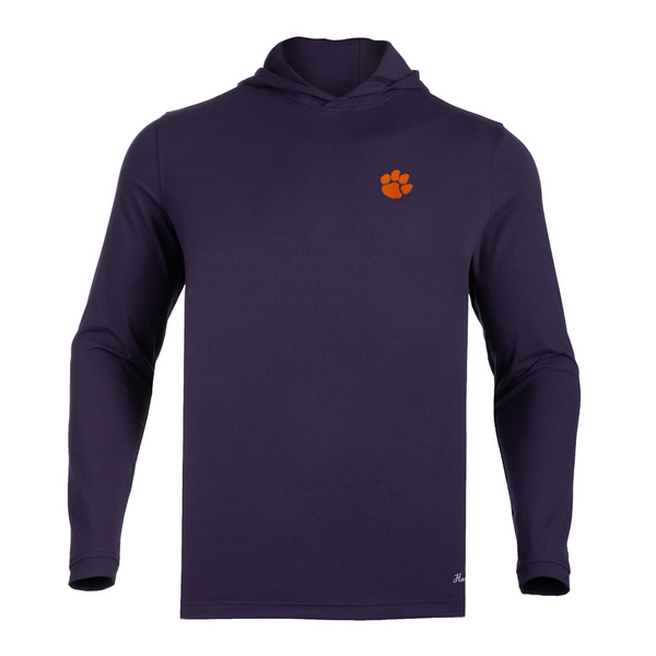 Clemson Harlestons Sport Hoodie - PURPLE