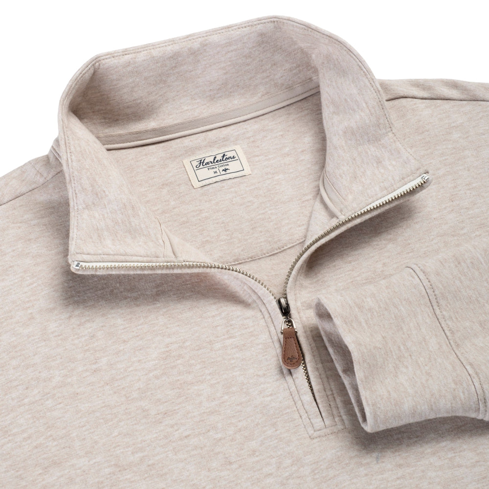 Clemson Harlestons Summit Quarter-Zip - IVORY