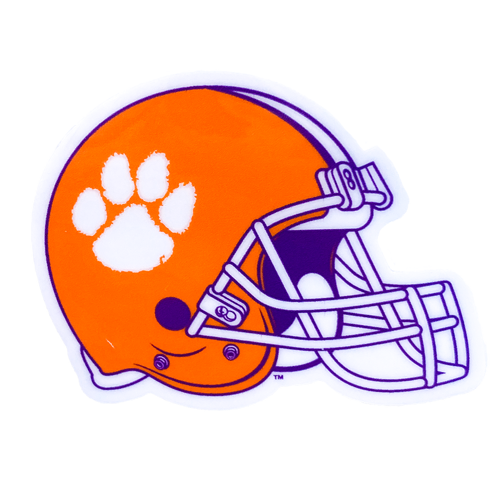 Clemson Helmet Magnet