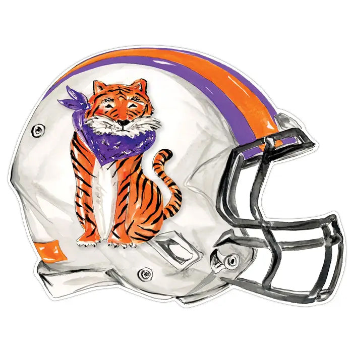 Clemson Helmet Tiger Die-Cut Placemat Set
