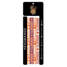 Clemson Hip Heads 4-Pack Non-Slip Thin Headbands