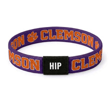 Clemson Hip Heads Bracelet Hair Tie - PURPLE