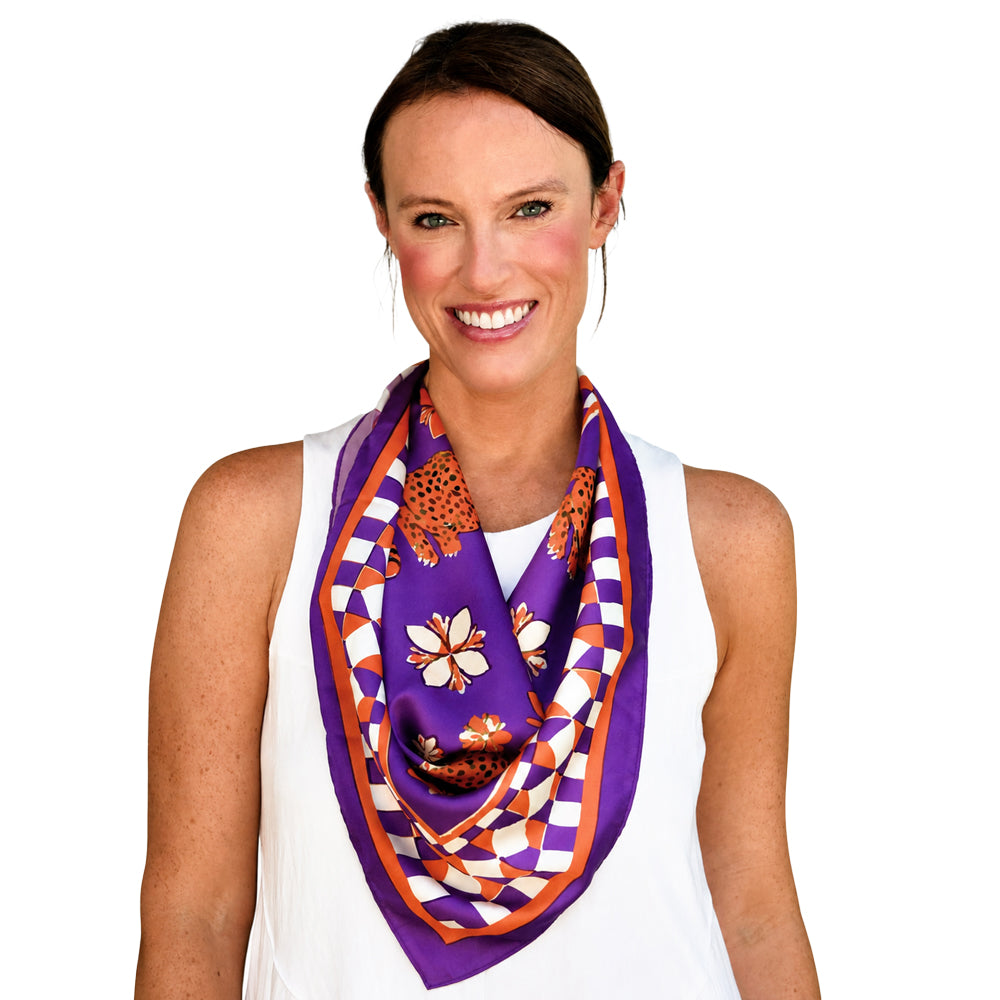 Clemson Hollis Tiger Scarf