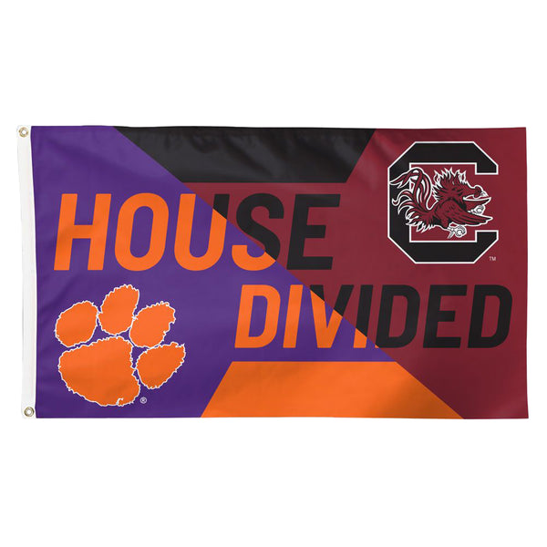 Clemson House Divided Flag