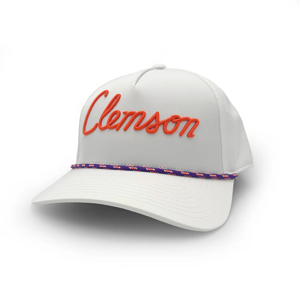 Clemson House Script Rope Cap