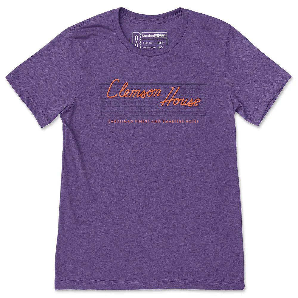 Clemson House Tee