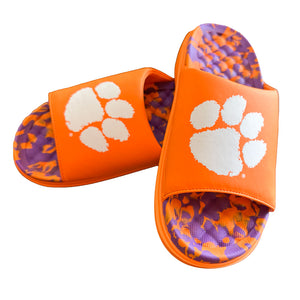 Clemson ISlide Cushioned Sandals - ORANGE