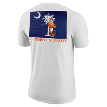 Clemson Indigo Pocket Leaning Tiger Tee