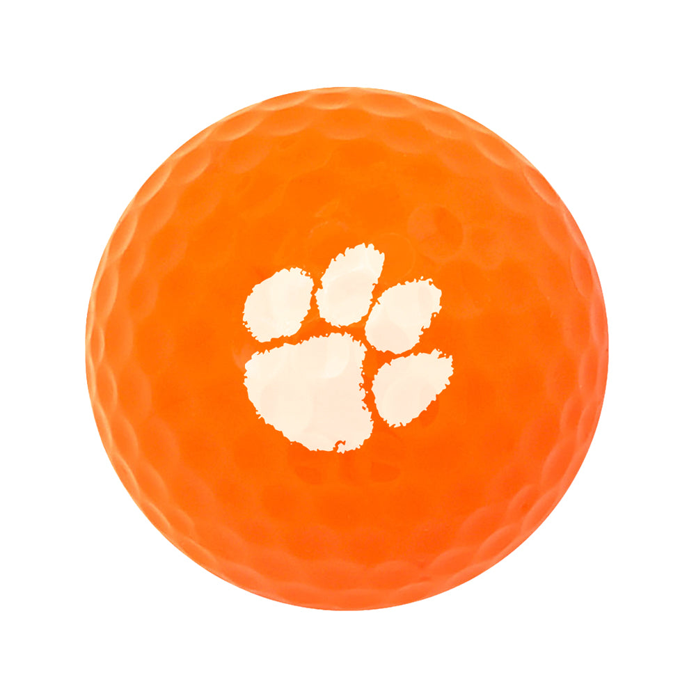 Clemson Individual Golf Ball - ORANGE