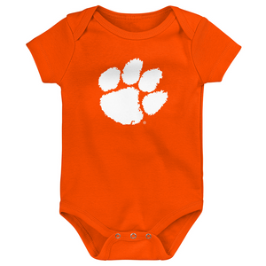 Clemson Infant Tiger Paw Onesie - ORANGE