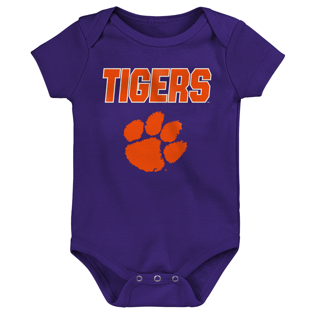 Clemson Infant Tigers Onesie - PURPLE