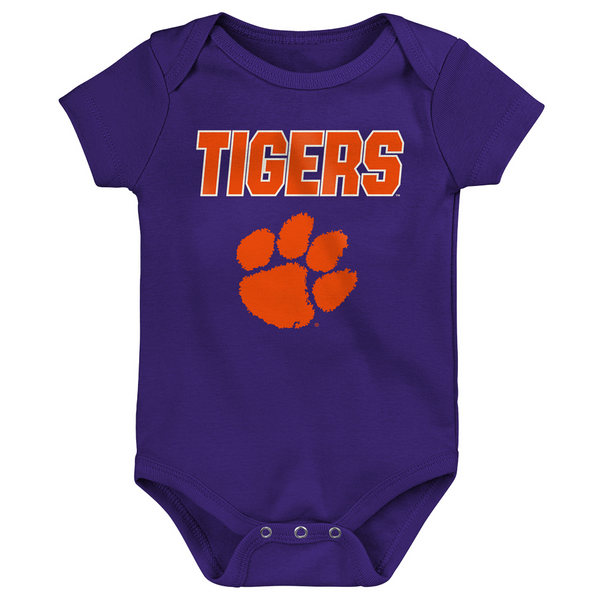 Clemson Infant Tigers Onesie - PURPLE
