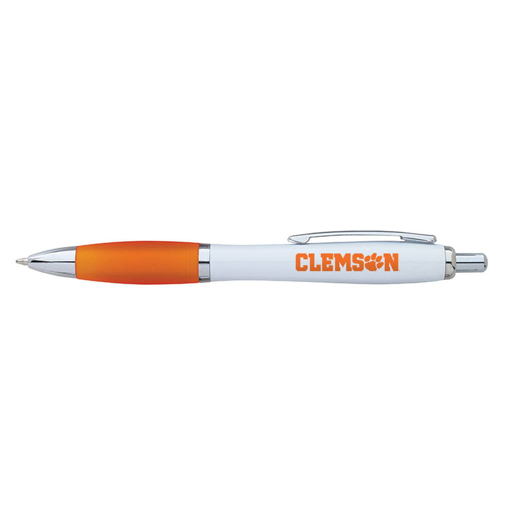 Clemson Ion White Pen - ORANGE