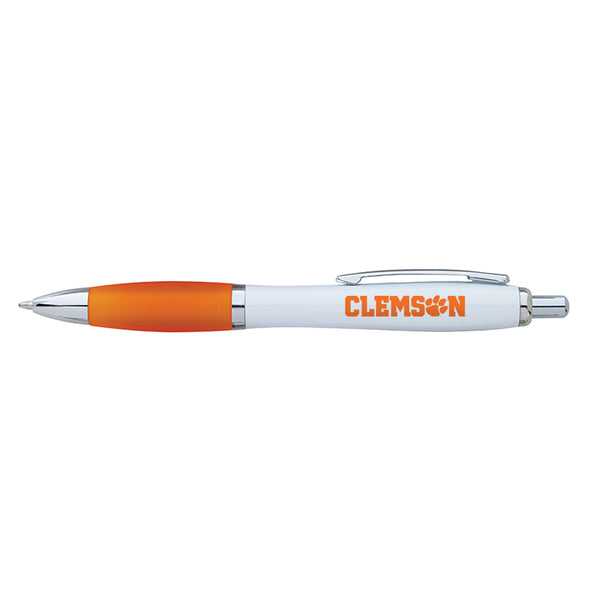 Clemson Ion White Pen - ORANGE