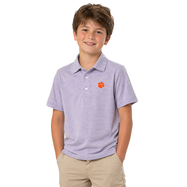 Clemson Johnnie-O Boys Lyndon Polo