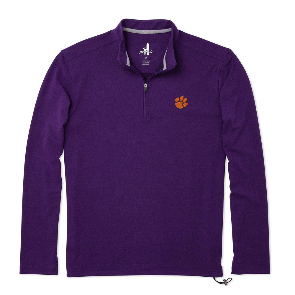 Clemson Johnnie-O Brady 1/4 Zip