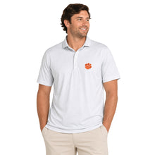 Clemson Johnnie-O Grey Stetsons Polo