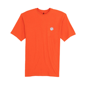 Clemson Johnnie-O Heathered Spencer Tee - ORANGE