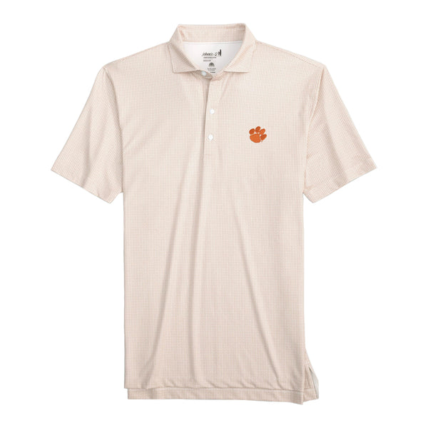Clemson Johnnie-O Slade Performance Polo