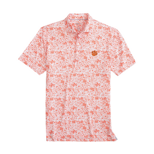 Clemson Johnnie-O Tailgater Polo 2.0 - ORANGE
