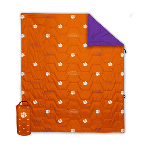Clemson Journey Blanket - ORANGE