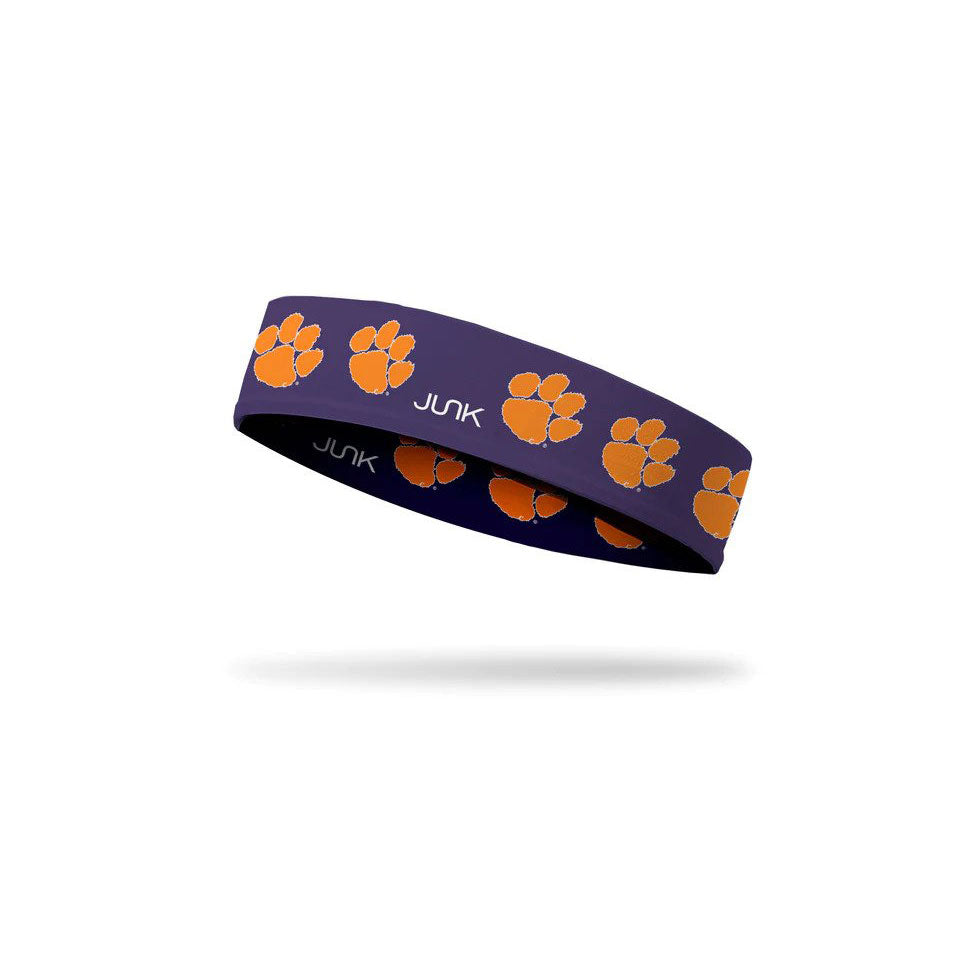 Clemson Junk Thin Logo Headband 