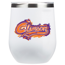 Clemson Justin Patten Corkcicle Stemless Cup - WHITE