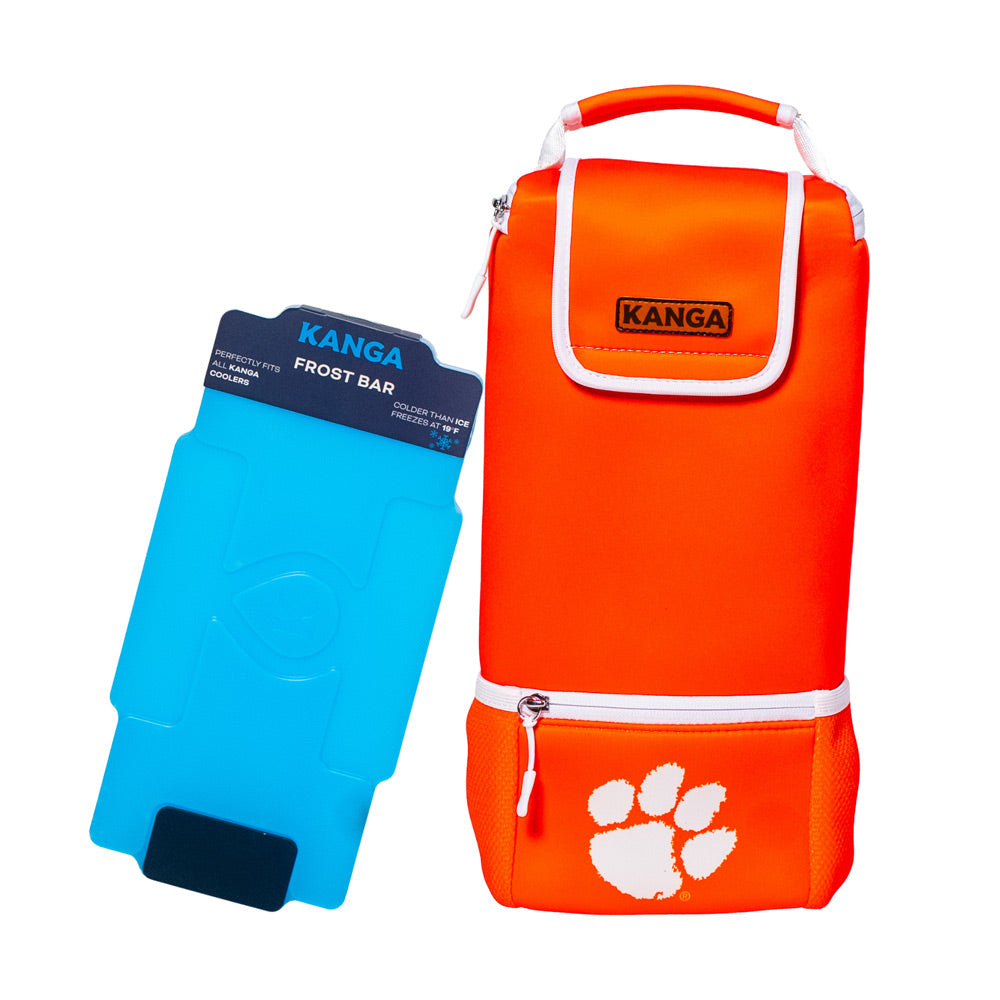 Clemson Kanga Hideaway Cooler - ORANGE