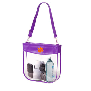 Clemson Kate Clear Bag