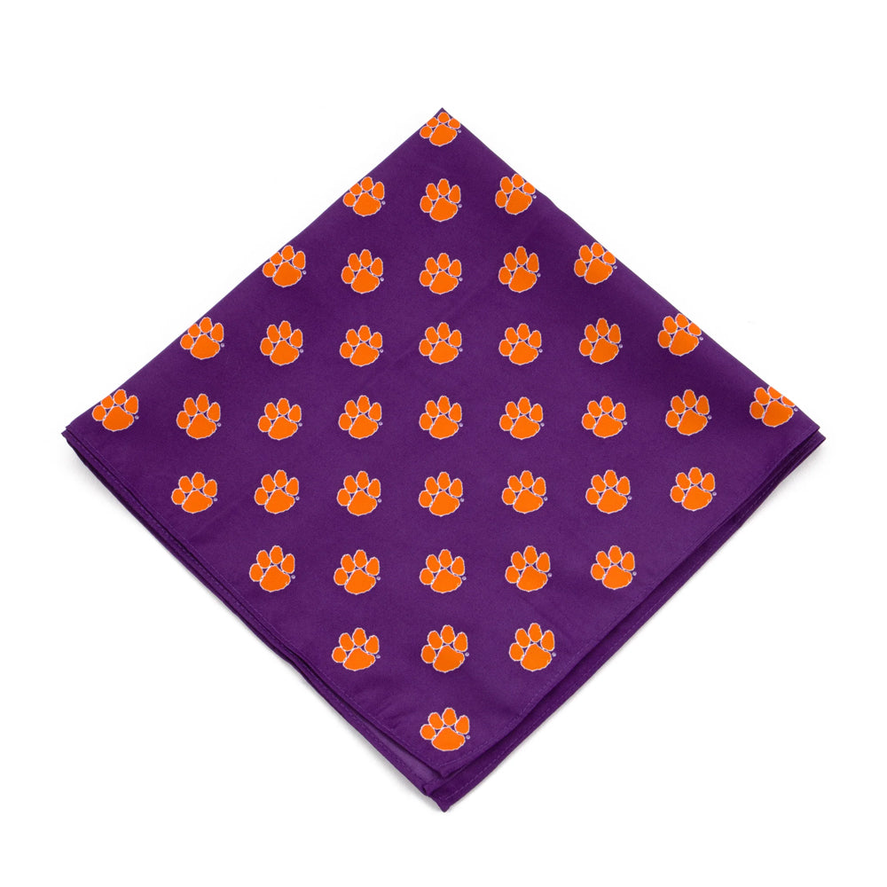 Clemson Kerchief Pocket Square